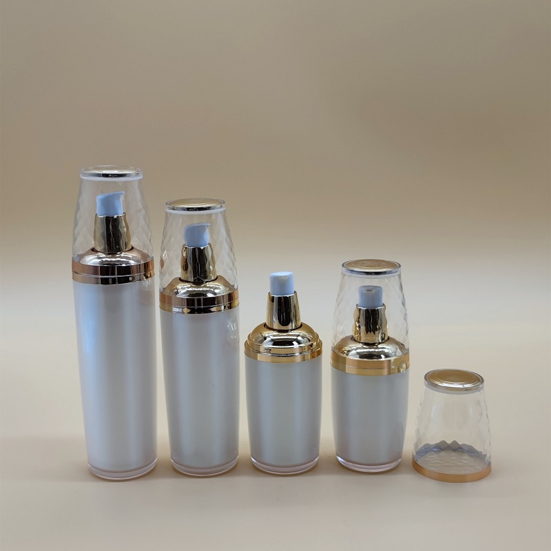 Gel Refill Pack - Botol pompa akrilik bentuk mangkuk 120ML