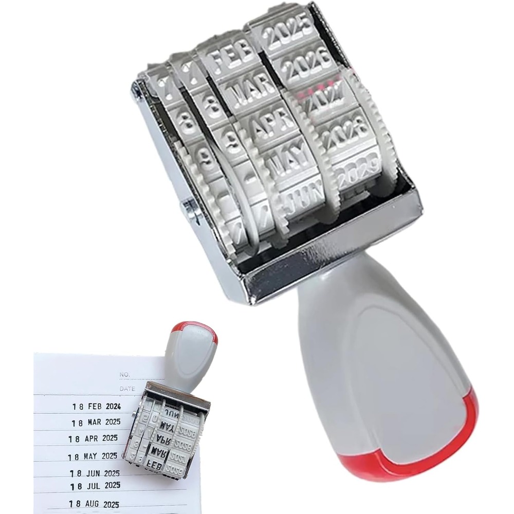 Rubber Date Stamp - Stempel Roller Tanggal & Angka Putar