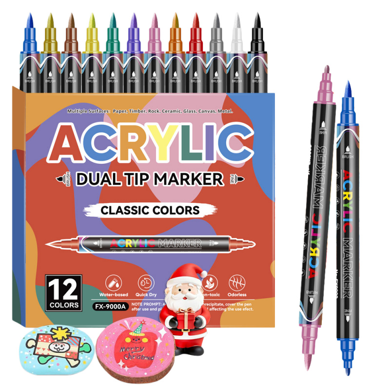 Copic Marker Classic - Spidol Cat Akrilik, Ujung Ganda Kuas