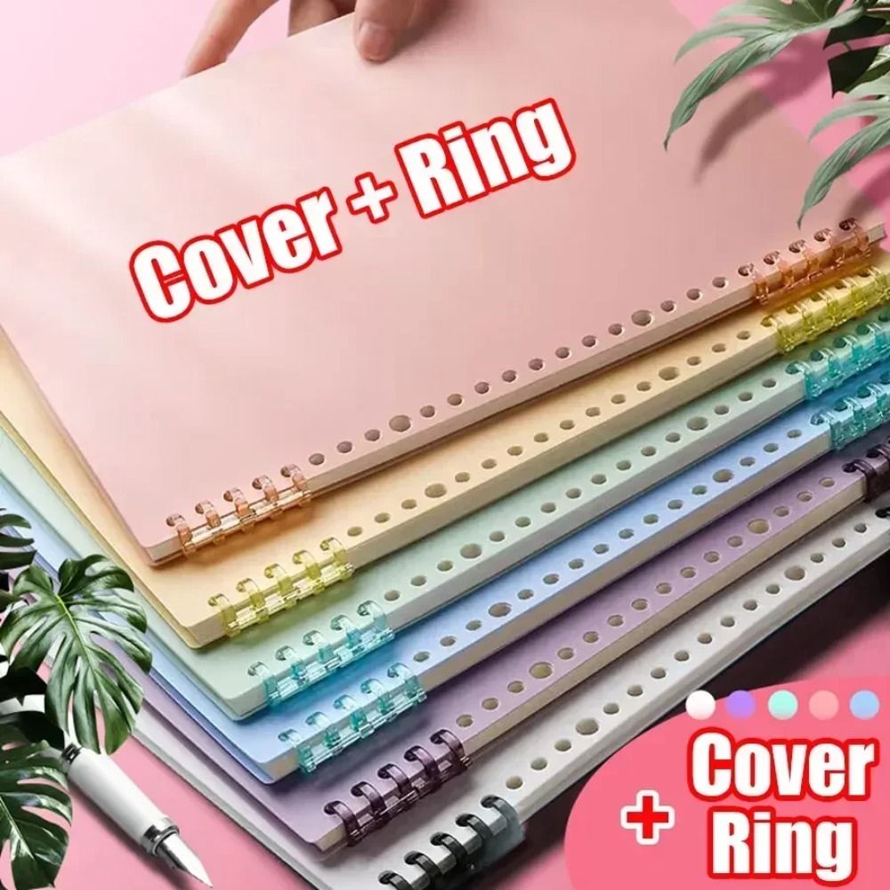 Binder A4 Lever - 4Pcs Sampul Buku Loose-leaf PP A4