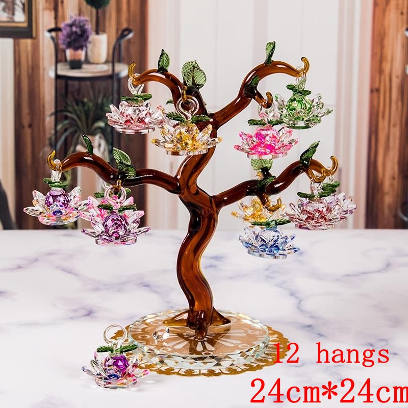 60Mm Quartz Kristal Lotus Bung - Paper Weight Crystal ulasan dan harga