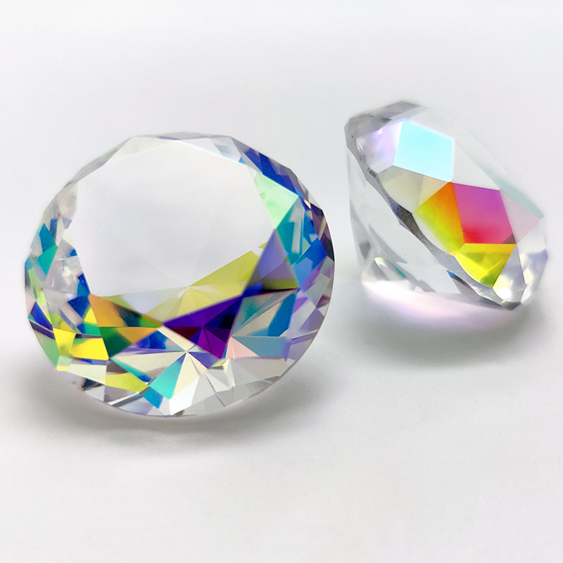 30-80Mm AB Warna-warni K9 Kris - Paper Weight Crystal ulasan dan harga