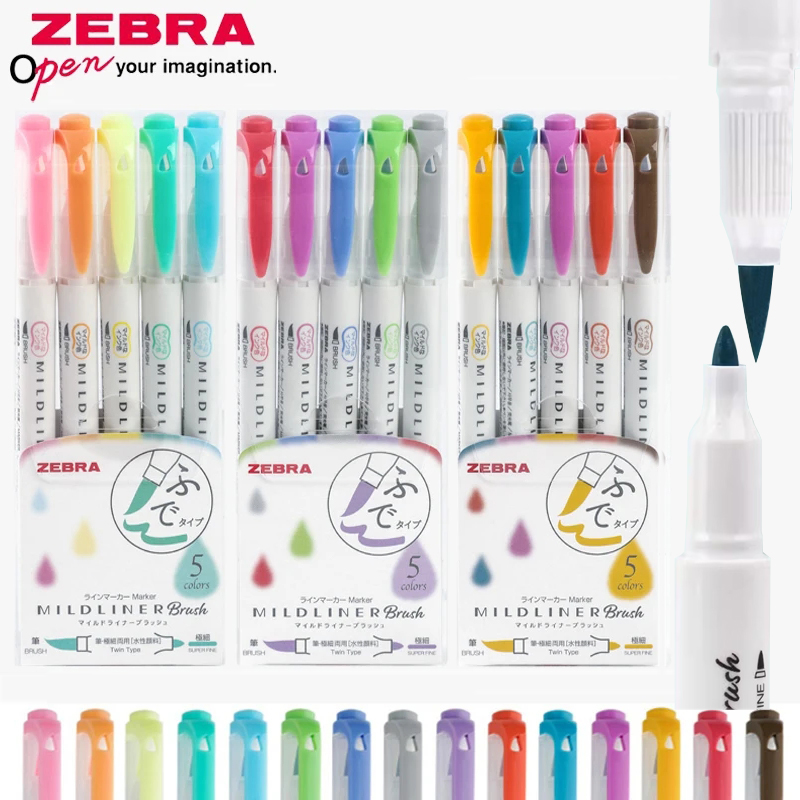 Pena Highlighter Mildliner ZEB - Zebra Pen Mildliner ulasan dan harga