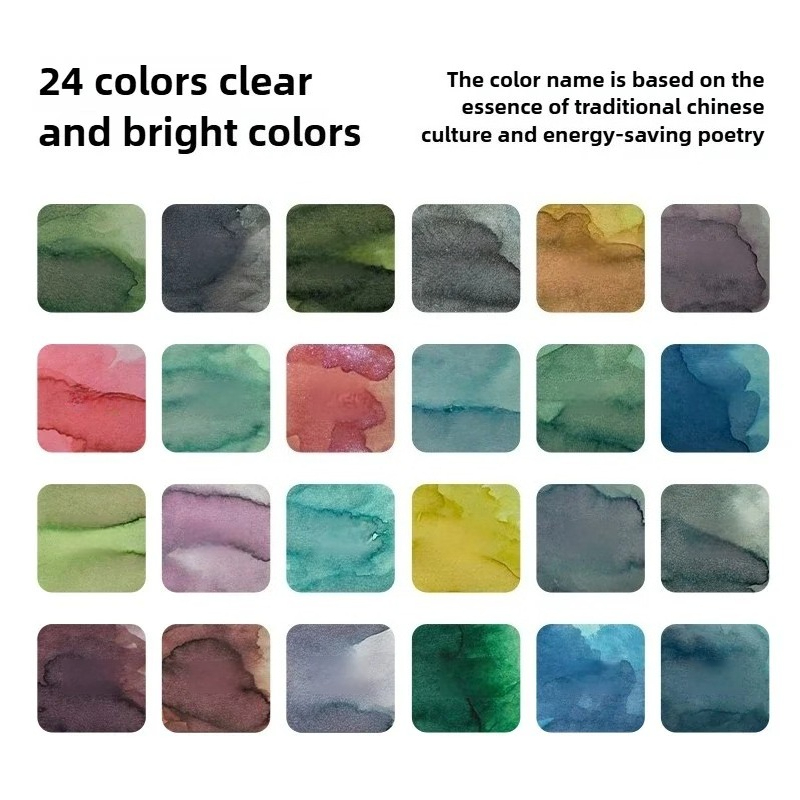 Burung Unta 24 Warna 30/15Ml P - Fountain Pen Bottled Ink ulasan dan harga