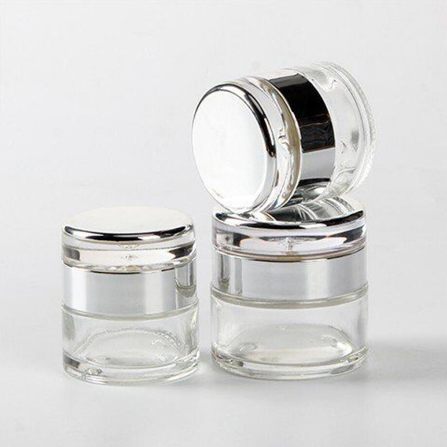 Botol kaca transparan 50G, wad - Gel Refill Pack ulasan dan harga