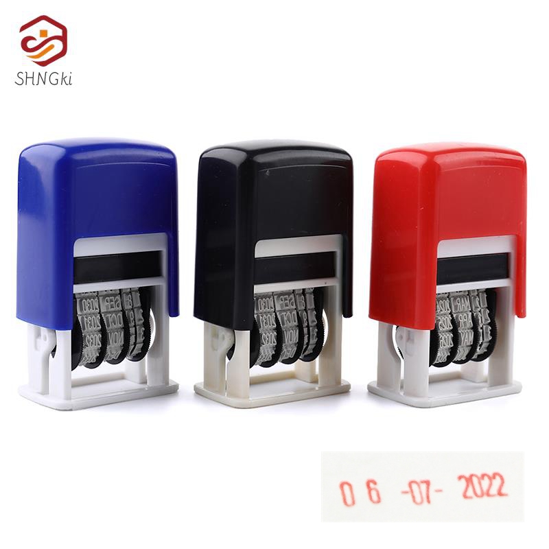 1 buah cap tanggal lucu dalam  - Rubber Date Stamp ulasan dan harga