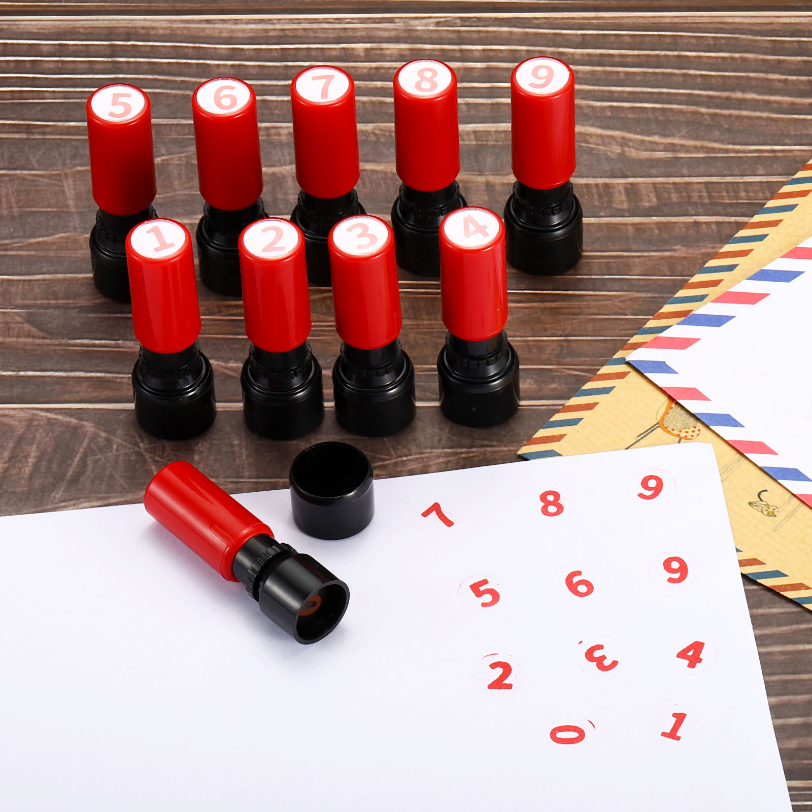 Stempel Angka Self Inking Angk - Rubber Date Stamp ulasan dan harga